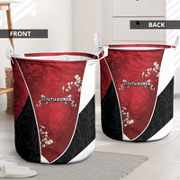 South Korea Football Laundry Basket Tiger Mugunghwa Flower Minimal Style