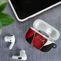 South Korea Football AirPods Case Tiger Mugunghwa Flower Minimal Style