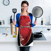 South Korea Football Apron Tiger Mugunghwa Flower Minimal Style