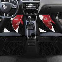 Custom South Korea Football Car Mats Tiger Mugunghwa Flower Minimal Style