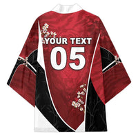 Custom South Korea Football Kimono Tiger Mugunghwa Flower Minimal Style