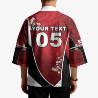 Custom South Korea Football Kimono Tiger Mugunghwa Flower Minimal Style