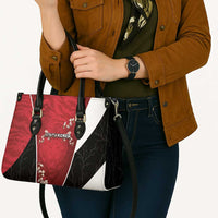 South Korea Football Leather Bag Tiger Mugunghwa Flower Minimal Style