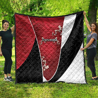 South Korea Football Quilt Tiger Mugunghwa Flower Minimal Style