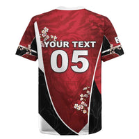Custom South Korea Football Rugby Jersey Tiger Mugunghwa Flower Minimal Style