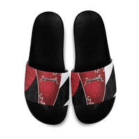 South Korea Football Slide Sandals Tiger Mugunghwa Flower Minimal Style