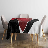 South Korea Football Tablecloth Tiger Mugunghwa Flower Minimal Style