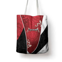 South Korea Football Tote Bag Tiger Mugunghwa Flower Minimal Style