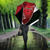 South Korea Football Umbrella Tiger Mugunghwa Flower Minimal Style