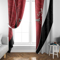 South Korea Football Window Curtain Tiger Mugunghwa Flower Minimal Style