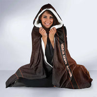 Firefighter Fathers Day Hooded Blanket Best Dad Ever