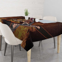 Firefighter Fathers Day Tablecloth Best Dad Ever