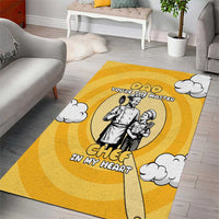 Chef Fathers Day Area Rug Dad You're The Master Chef In My Heart