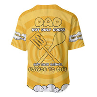 Chef Fathers Day Baseball Jersey Dad You're The Master Chef In My Heart