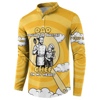 Chef Fathers Day Button Sweatshirt Dad You're The Master Chef In My Heart