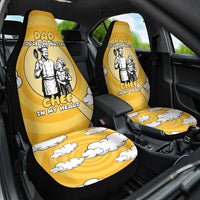 Chef Fathers Day Car Seat Cover Dad You're The Master Chef In My Heart