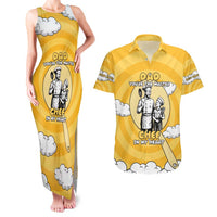 Chef Fathers Day Couples Matching Tank Maxi Dress and Hawaiian Shirt Dad You're The Master Chef In My Heart