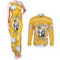 Chef Fathers Day Couples Matching Tank Maxi Dress and Long Sleeve Button Shirt Dad You're The Master Chef In My Heart