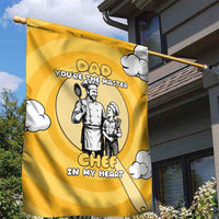 Chef Fathers Day Garden Flag Dad You're The Master Chef In My Heart