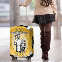 Chef Fathers Day Luggage Cover Dad You're The Master Chef In My Heart