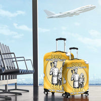Chef Fathers Day Luggage Cover Dad You're The Master Chef In My Heart
