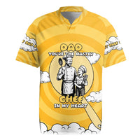 Chef Fathers Day Rugby Jersey Dad You're The Master Chef In My Heart