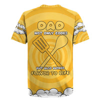 Chef Fathers Day Rugby Jersey Dad You're The Master Chef In My Heart