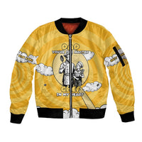 Chef Fathers Day Sleeve Zip Bomber Jacket Dad You're The Master Chef In My Heart