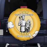 Chef Fathers Day Spare Tire Cover Dad You're The Master Chef In My Heart