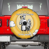 Chef Fathers Day Spare Tire Cover Dad You're The Master Chef In My Heart