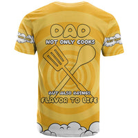 Chef Fathers Day T Shirt Dad You're The Master Chef In My Heart