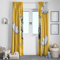 Chef Fathers Day Window Curtain Dad You're The Master Chef In My Heart