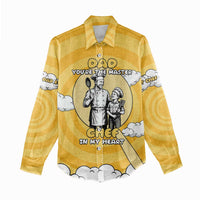 Chef Fathers Day Women Casual Shirt Dad You're The Master Chef In My Heart