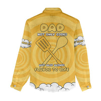 Chef Fathers Day Women Casual Shirt Dad You're The Master Chef In My Heart