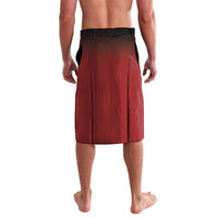 Custom Belgium Football Lavalava Bold National Colors With Lion Crest