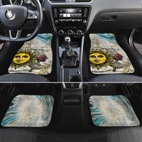 Argentina Car Mats Sol De Mayo Retro Style - Wonder Print Shop