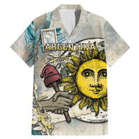 Argentina Family Matching Mermaid Dress and Hawaiian Shirt Sol De Mayo Retro Style - Wonder Print Shop