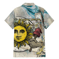 Argentina Family Matching Mermaid Dress and Hawaiian Shirt Sol De Mayo Retro Style - Wonder Print Shop