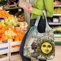 Argentina Grocery Bag Sol De Mayo Retro Style - Wonder Print Shop