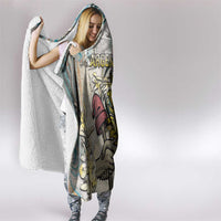Argentina Hooded Blanket Sol De Mayo Retro Style - Wonder Print Shop