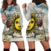 Argentina Hoodie Dress Sol De Mayo Retro Style - Wonder Print Shop