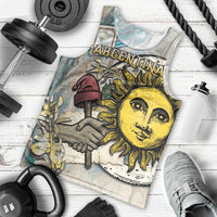 Argentina Men Tank Top Sol De Mayo Retro Style - Wonder Print Shop
