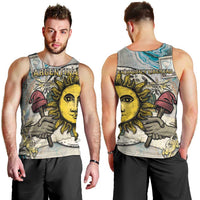 Argentina Men Tank Top Sol De Mayo Retro Style - Wonder Print Shop