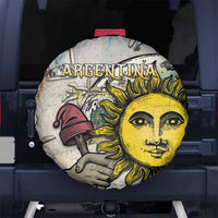Argentina Spare Tire Cover Sol De Mayo Retro Style - Wonder Print Shop