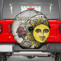 Argentina Spare Tire Cover Sol De Mayo Retro Style - Wonder Print Shop