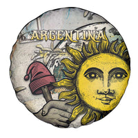 Argentina Spare Tire Cover Sol De Mayo Retro Style - Wonder Print Shop