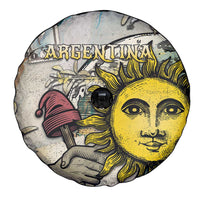 Argentina Spare Tire Cover Sol De Mayo Retro Style - Wonder Print Shop