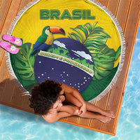 Brazil Beach Blanket Toco Toucan Tropical Vibes - Wonder Print Shop