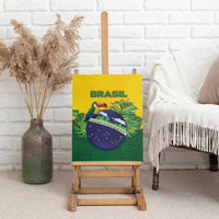 Brazil Canvas Wall Art Toco Toucan Tropical Vibes - Wonder Print Shop