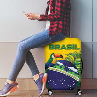 Brazil Luggage Cover Toco Toucan Tropical Vibes - Wonder Print Shop